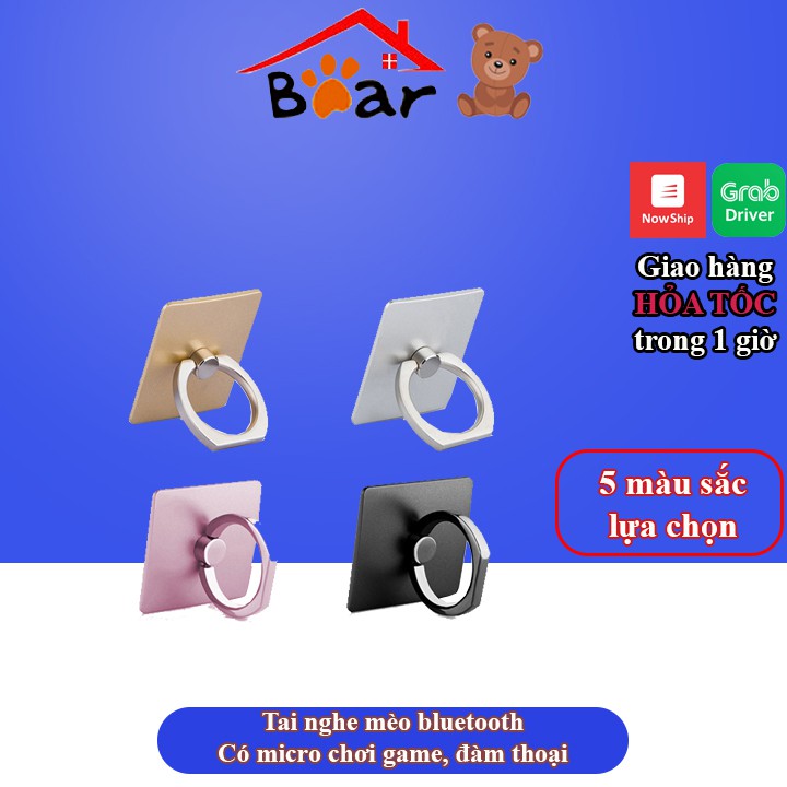 Giá đỡ điện thoại hình chiếc nhẫn siêu bền, siêu chắc chắn, xoay được 360 độ | BigBuy360 - bigbuy360.vn