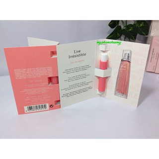 Mẫu Thử Nước Hoa Vial Nữ Givenchy Live
