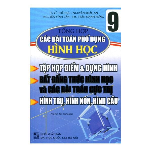 Sách - Tổng Hợp Các Bài Toán Phổ Dụng Hình Học 9 Tập Hợp Điểm Và Dựng Hình
