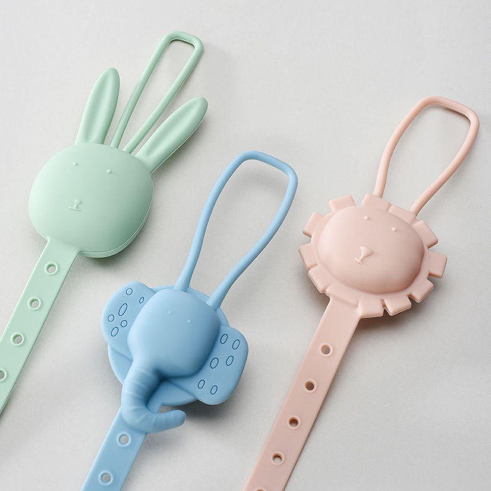 NIUYOU Đồ Chơi Ngậm Mọc Răng Hình Động Vật Hoạt Hình Bằng Silicon Chống Rơi Cho Bé