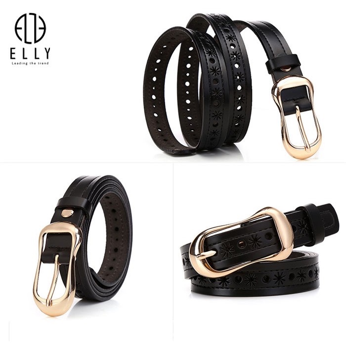 Dây lưng nữ cao cấp da thật ELLY – ED23