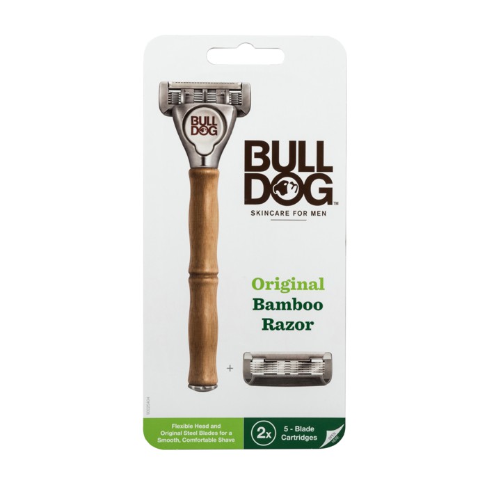 Dao Cạo Râu Bulldog Original Bamboo Razor