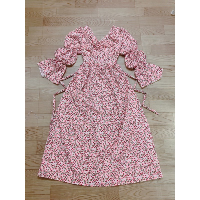 [BIGSIZE] ĐẦM CÔNG CHÚA TAY PHỒNG NÚT BỌC 60-90KG | BigBuy360 - bigbuy360.vn