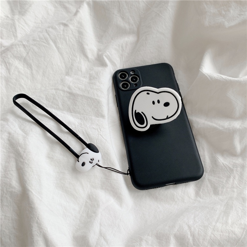 Ốp Điện Thoại Mềm Họa Tiết Hoạt Hình Snoopy Dễ Thương Cho Iphone 13 Pro Max 12 Mini 11 X Xs Max Xr 5 5s 6 7 8 Plus