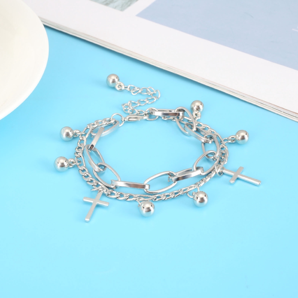 Double Layer Bracelet Round Bead Women Men 1pcs Gifts | BigBuy360 - bigbuy360.vn