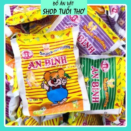 [Vé về Tuổi Thơ]Combo 10 Gói Mì Tôm Trẻ Em An Bình