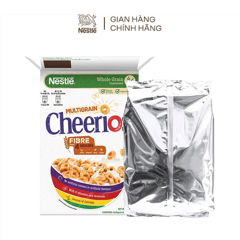 Bánh/Ngũ Cốc Ăn Sáng Nestle Cheerios Multigrain (Hộp 300g)