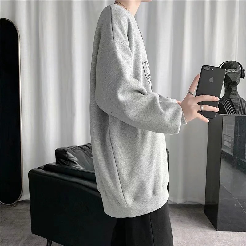 Áo Thun Nam Dài Tay Cổ Tròn Thời Trang Hàn | BigBuy360 - bigbuy360.vn