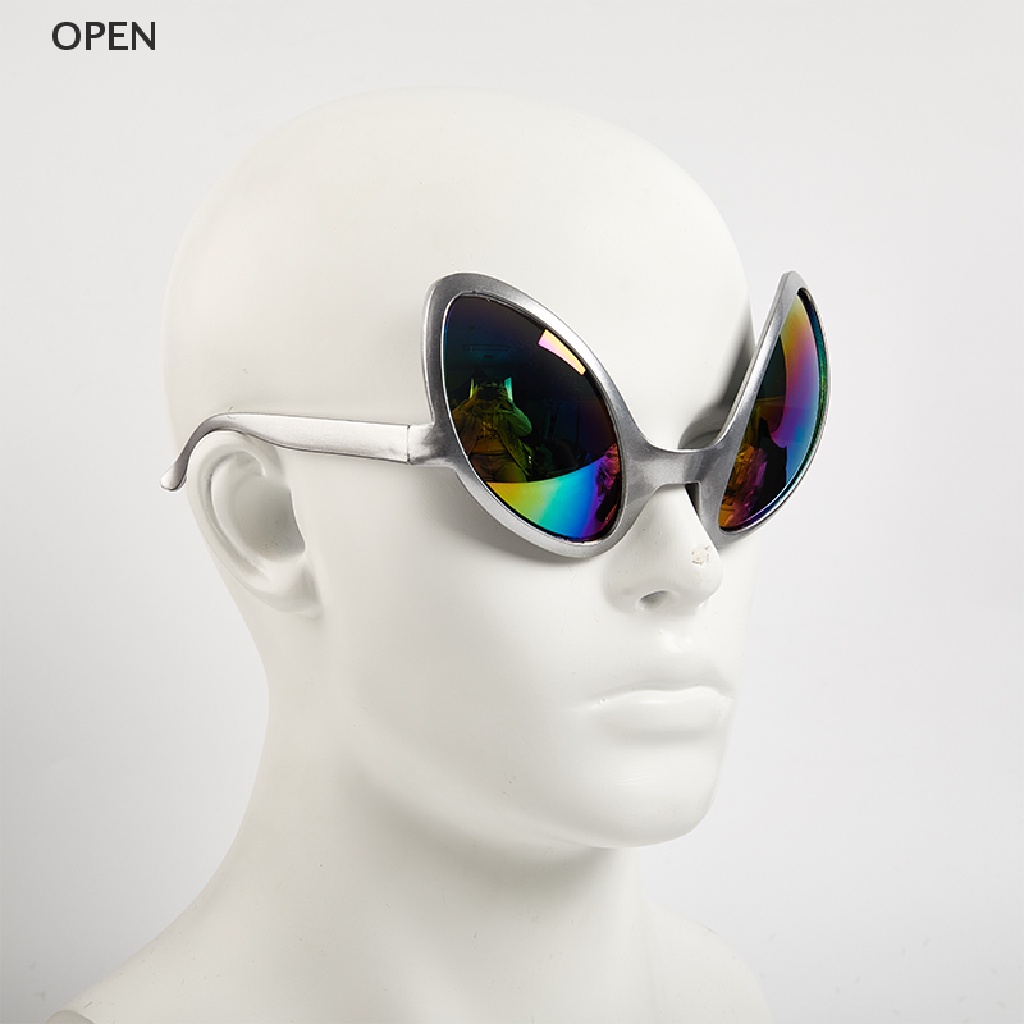 op Funny Aliens Costume Glasses Rainbow Lenses ET Sunglasses Halloween Party Props  my