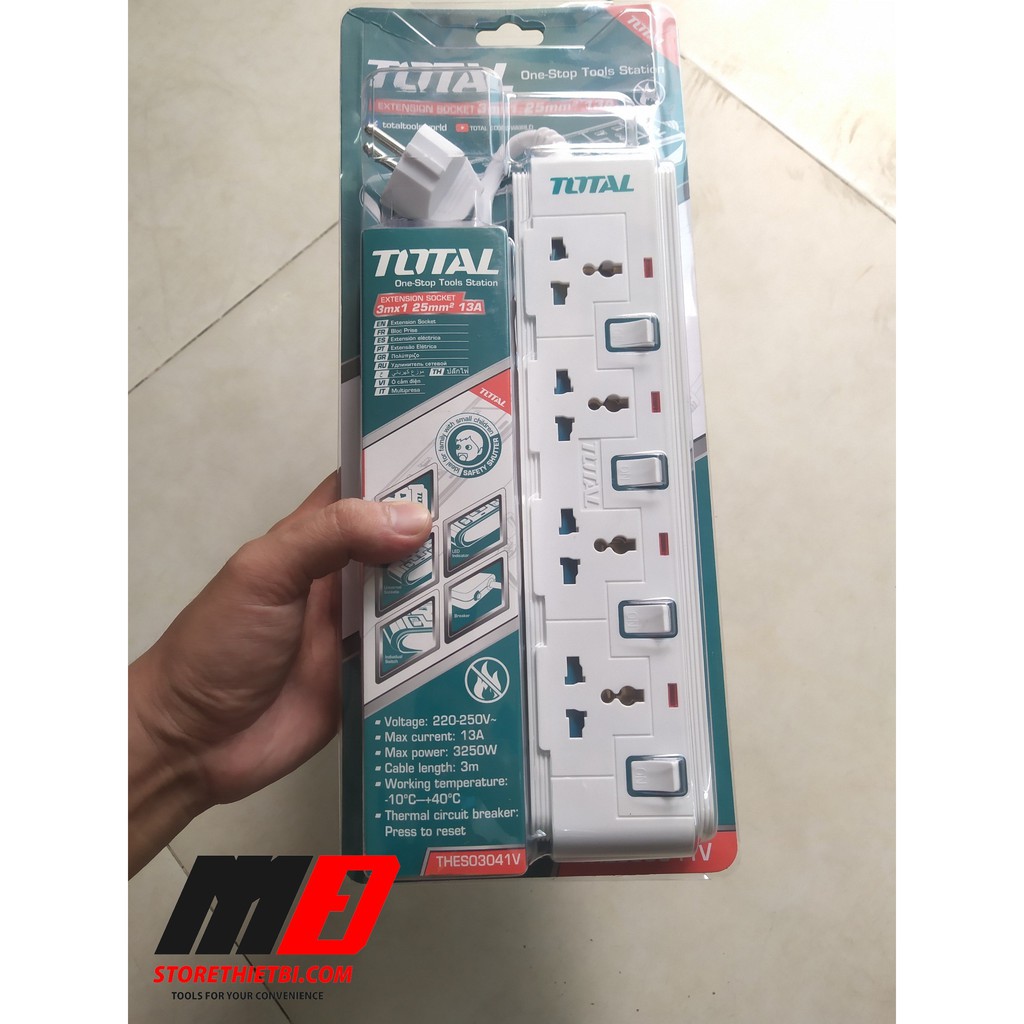 Ổ điện cao cấp total THES03041v