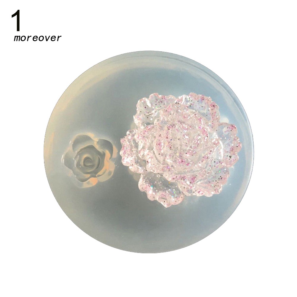 Nhiều hơn nữa.♥Khuôn Silicone Hình Hoa Hồng Làm Kẹp Tóc DIY