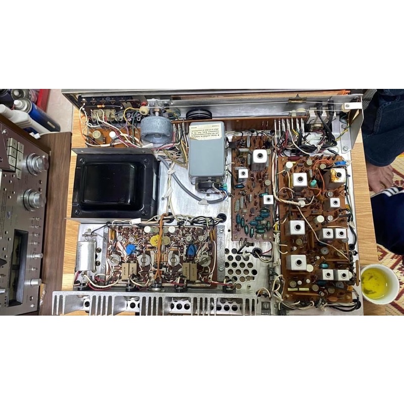 Amply Fisher 800T đẹp xuất sắc sò -7