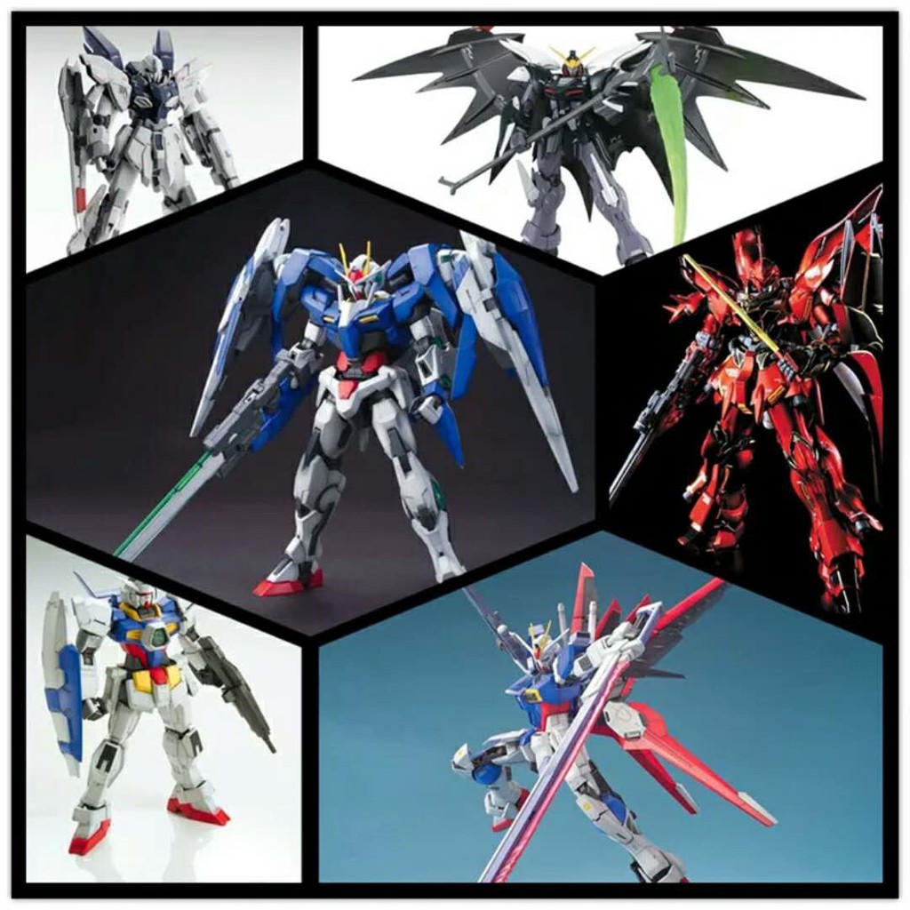☎Mô hình lắp ráp Gundam High-Tall-Mei-Pan HG Phiên bản 1/144 Strike Freedom Destiny Pulse Energy Angel Unicorn