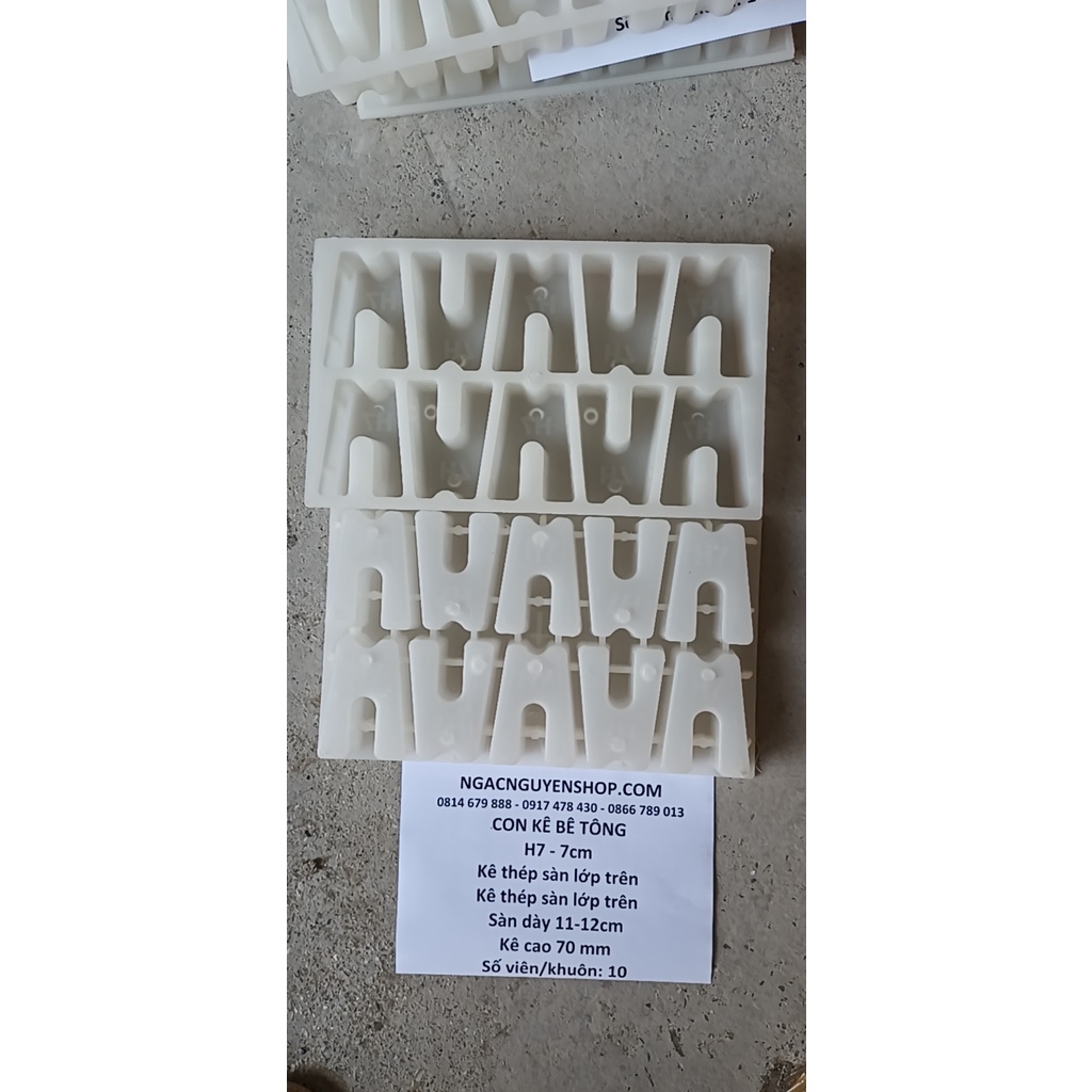 Khuôn con kê bê tông các loại