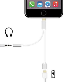 Cáp Chia Lightning Ra 3.5mm Và cổng Sạc Cho iPhone