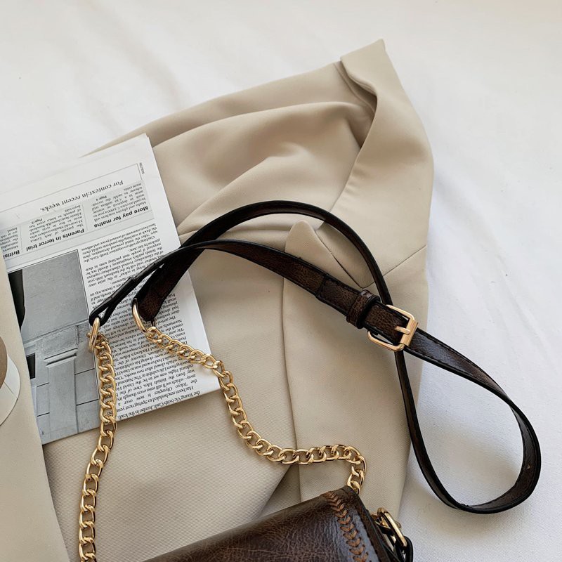 Túi đeo chéo nữ mini NEW đi chơi, thiết kế hình lục giác mang đậm chất âu mỹ