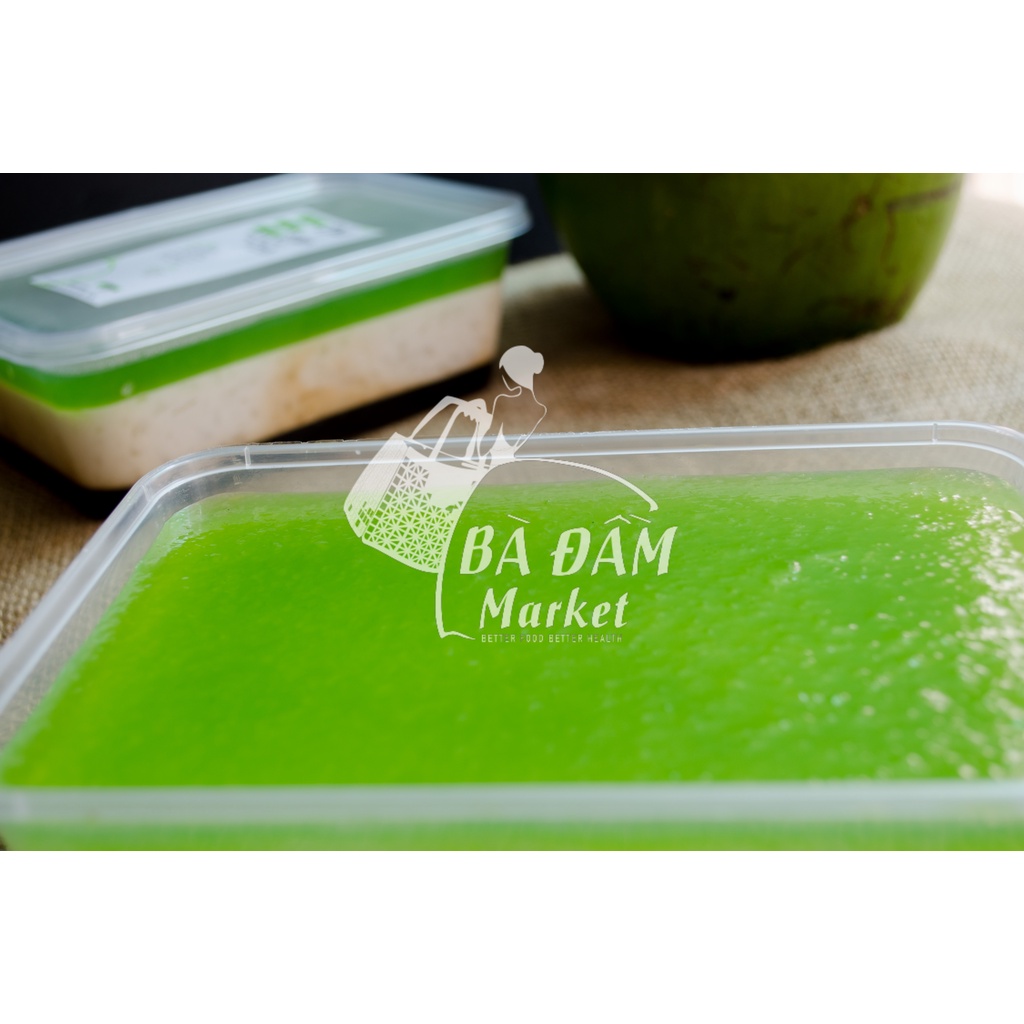 COMBO 02 RAU CÂU SỢI CHÂN VỊT 3 LỚP NHÀ MOM,  ĐẾ CA CAO VÀ ĐẾ CAPHE TƯƠI 800GR x2 (1.6kg)