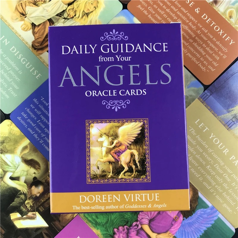 Bộ Bài Tarot Bói Daily Guidance From Your Angels Oracle Tarot Cao Cấp
