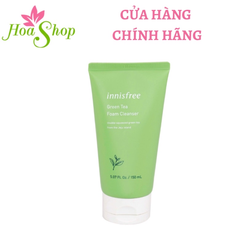 Sữa rửa mặt trà xanh innisfree
