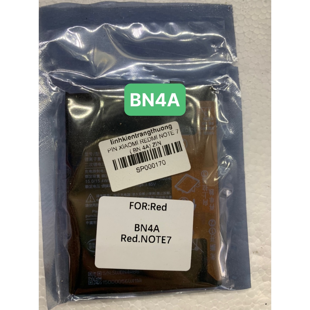 Pin Xiaomi redmi note 7 / BN4A