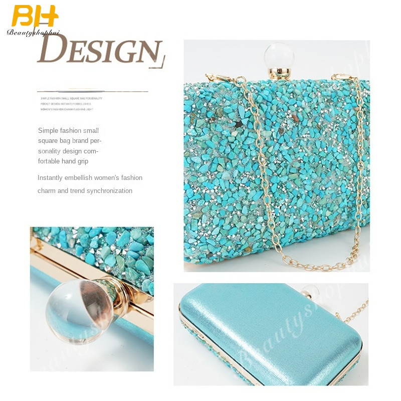 Túi Xách Tay Nữ Khoác Vai Hình Vuông Thời Trang Mới