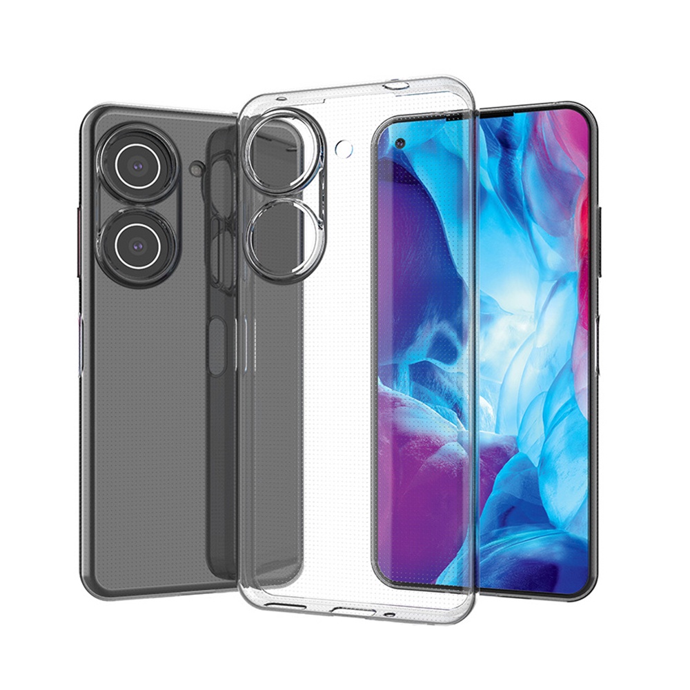Ốp Điện Thoại TPU Dẻo Trong Suốt Bảo Vệ Camera Cho Asus Zenfone 9 8 8z Zenfone9 Zenfone8 ZS590KS