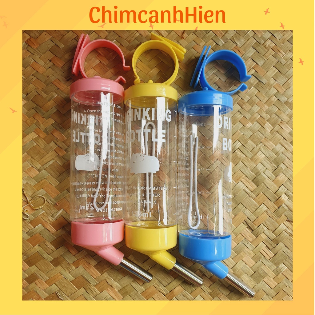 Bình nước dành cho chuột hamster, thú cưng... -250ml