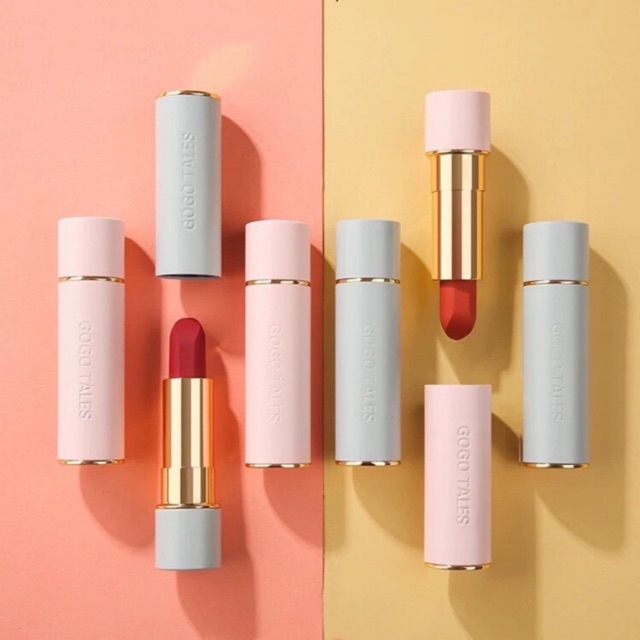 son thỏi đào dưỡng ẩm môi mềm son bền màu lâu trôi gogo stories