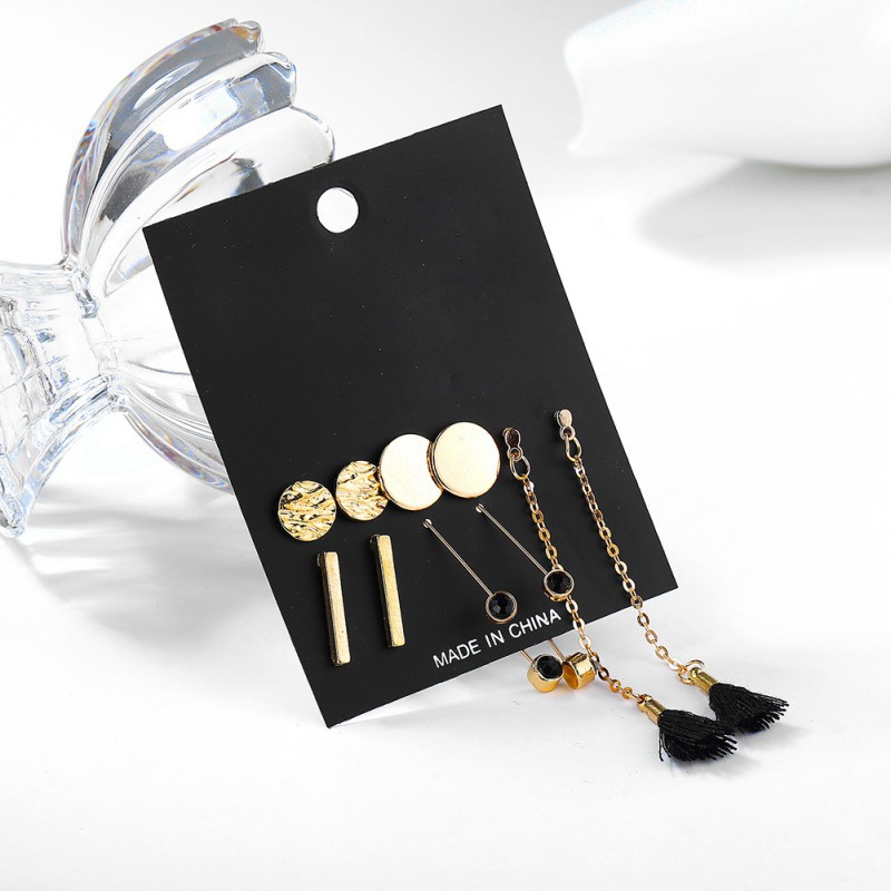 5 Cặp Đôi Bông Tai Nữ Khuyên Tai Bạc Dạng Kẹp Không Xỏ Lỗ Kiểu Dáng Thanh Lịch Dành Cho Nữ