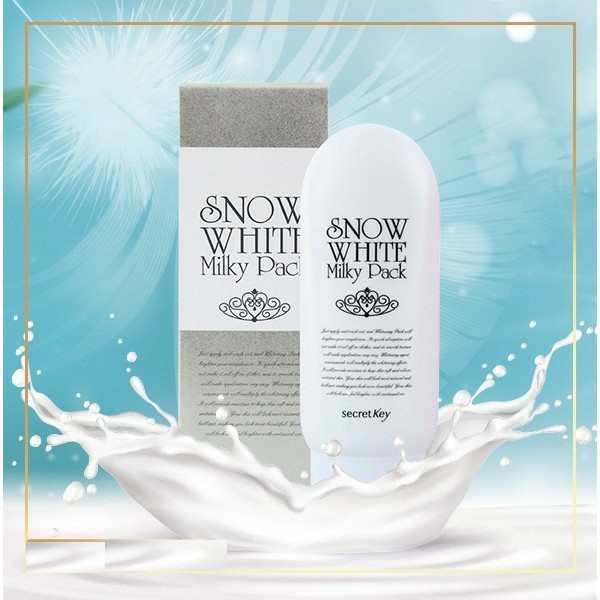 Kem dưỡng trắng toàn thân Secret Key Snow White Milky Pack (200ml)