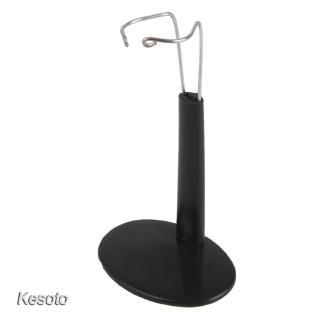 Adjustable Doll Bear Stand Holder Display w/ Black Plastic Base 4.1-5.1 Inch