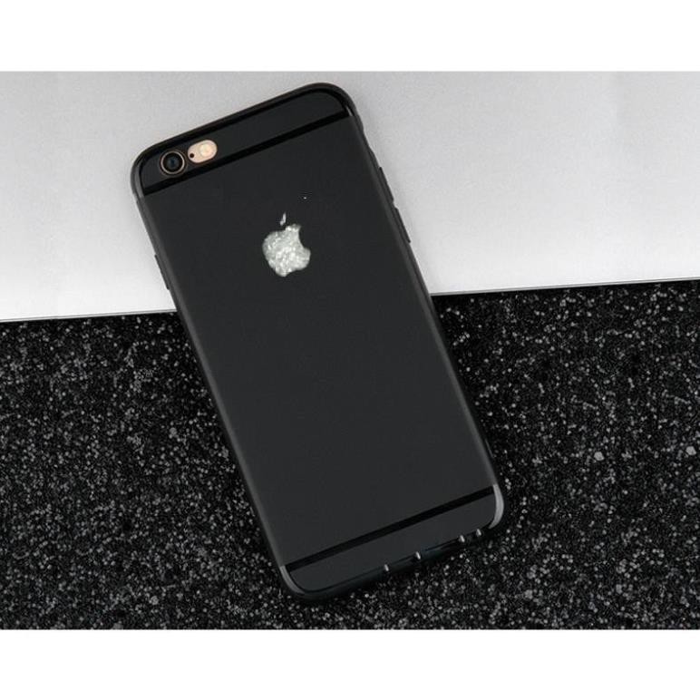 Ốp lưng iPhone 6+/6s+ Silicon dẻo đen