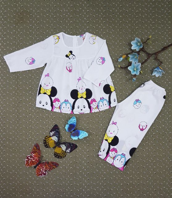 Bộ tole dài bé gái