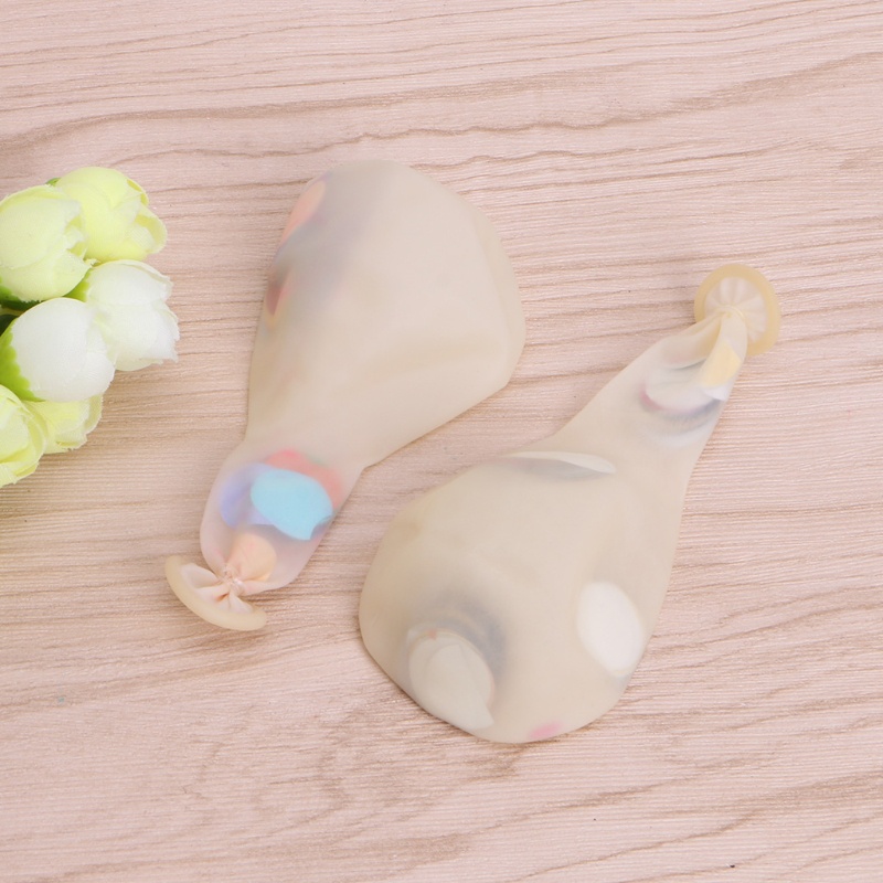 Set 5 Bong Bóng 12 Inch Nhiều Màu Sắc Dùng Để Trang Trí Tiệc Cưới Tiện Dụng