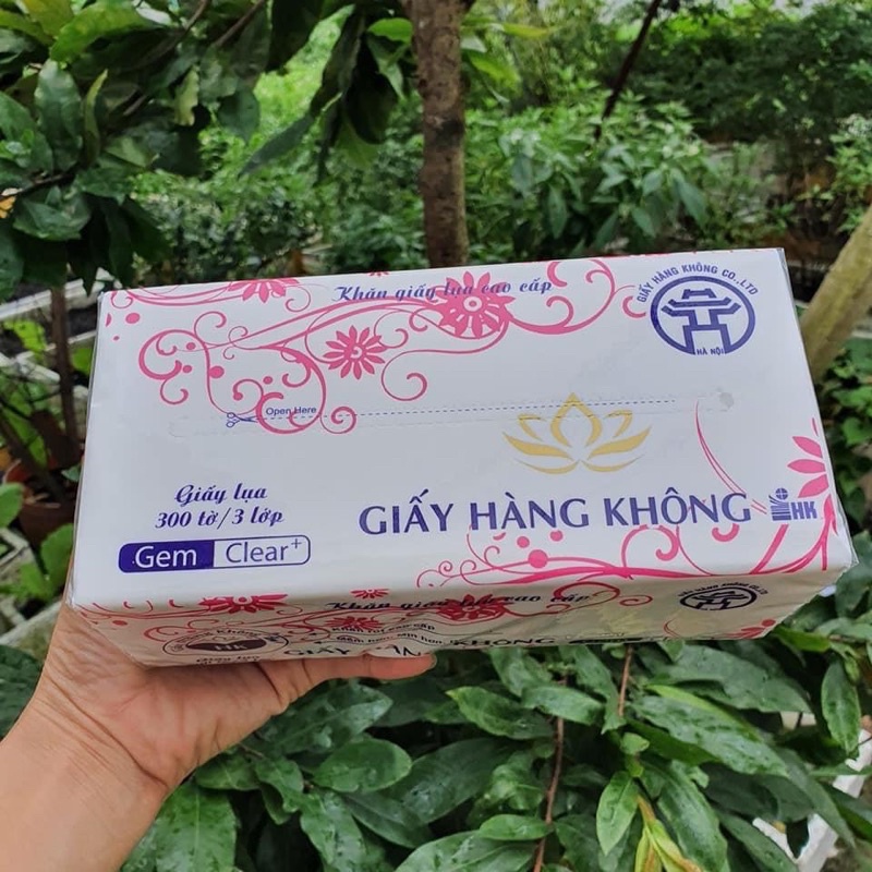 Khăn giấy rút lụa 300 tờ siêu mịn
