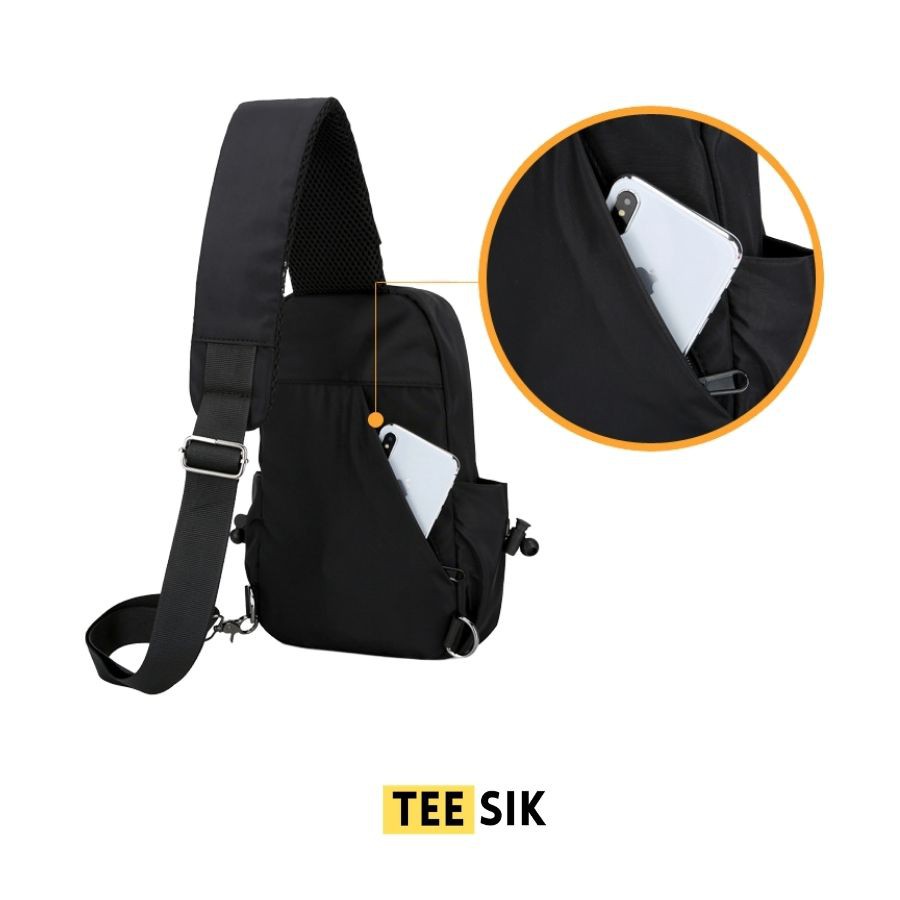 Túi Đeo Chéo Nam Nữ TEE SIK Túi Đeo Vai Thời Trang Phong Cách Hàn Quốc Cao Cấp TS24 | BigBuy360 - bigbuy360.vn