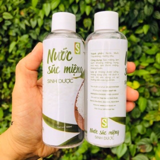 Combo 2 chai nước súc miệng thảo dược chai 100ml