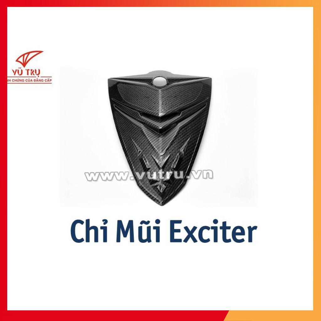 [HÀNG LOẠI 1] Chỉ mũi (Ốp mặt nạ) CARBON Exciter 150 (GIÁ SĨ)