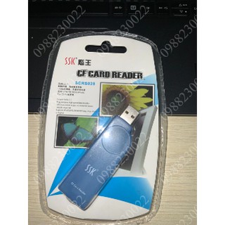 ✨Đầu Đọc Thẻ Nhớ CF Hiệu SSK SCRS028 USB 2.0 (DDTECH)
