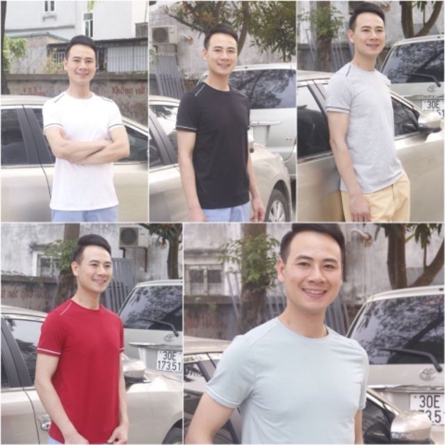 Áo phông nam [CHÍNH HÃNG] 🤩FREESHIP💝Áo thun cổ tròn CHUẨN HÃNG LENDSEAD. Giá SỈ. ẢNH THẬT. Chất cotton thấm hút mồ hôi | BigBuy360 - bigbuy360.vn