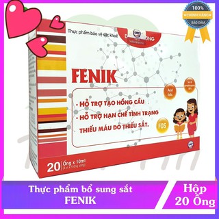FENIK – Thực phẩm bổ máu bổ sung sắt, Vitamin, Acid Folic và các khoáng chất
