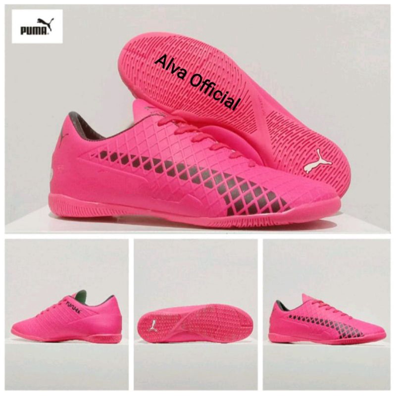 Giày FUTSAL PUMA / Cao Su Sols Không Sử Dụng Màu Hồng Mới Nhất