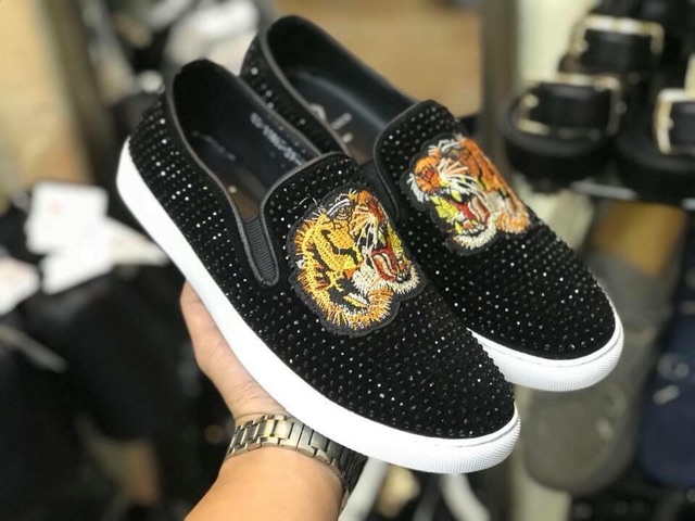Slip on đính đá nam