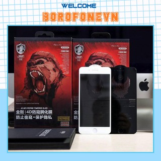 Kính Cường Lực King Kong Full Màn Chống Nhìn Trộm iPhone - CHÍNH HÃNG