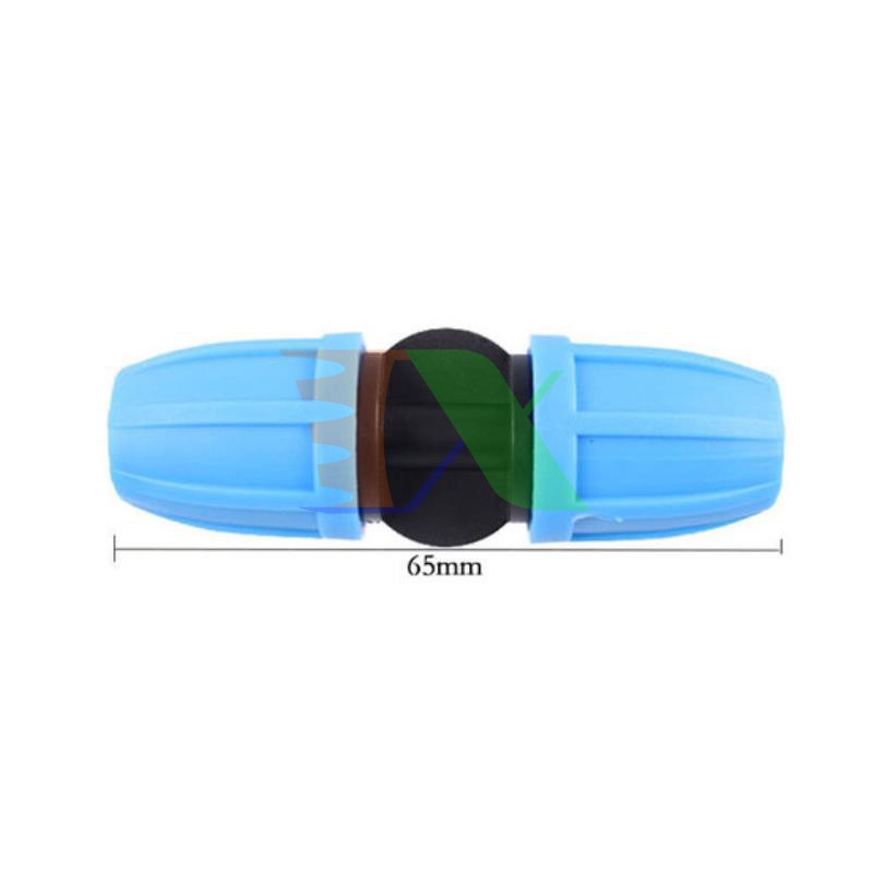 10 cái Nối thẳng cho ống Φ811 912 mm NOI812 Có đai siết, Măng sông cho ống PE, LDPE, HDPE, PVC 8/11 9/12