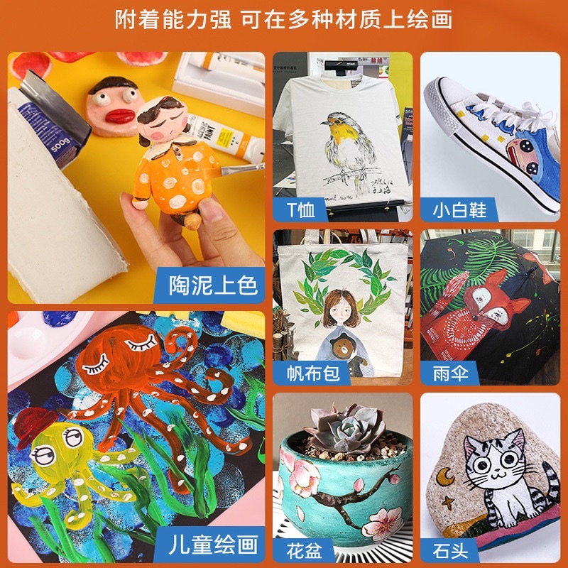 Màu Acrylic Mont Marte lẻ tuýp 75ml