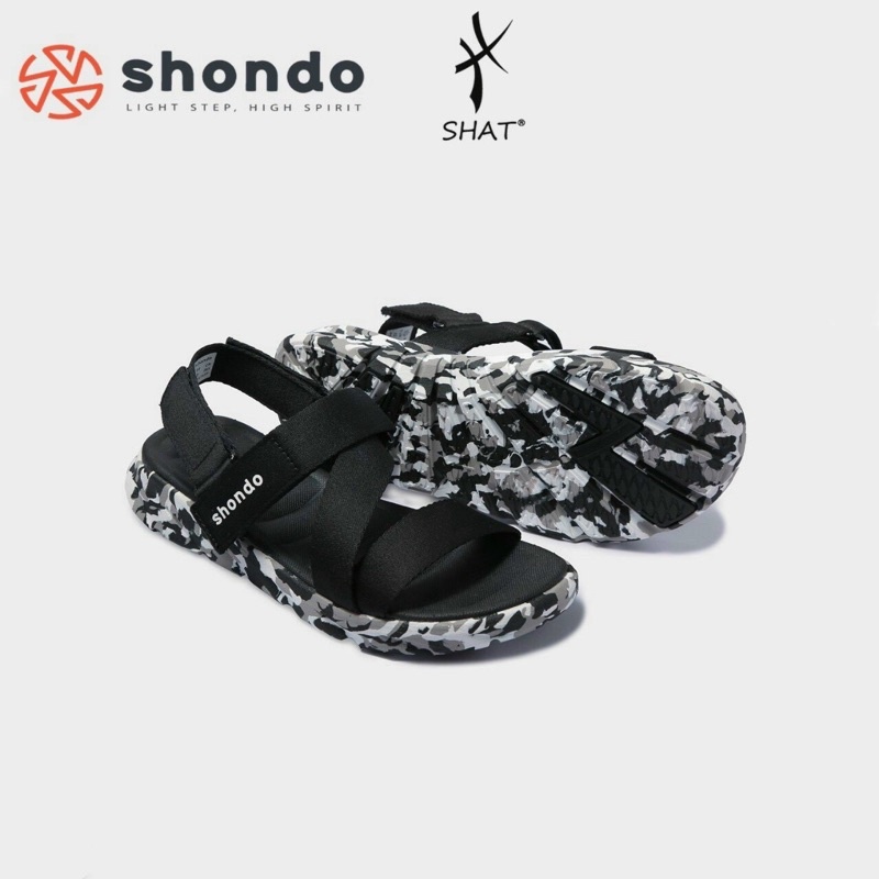 Giày Sandals SONDO F6S501 đen camo chính hãng