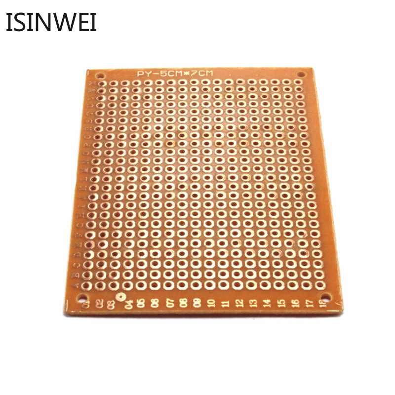 Bộ 5 bảng mạch 5*7cm 5x7 PCB dùng để thử nghiệm mạch đặc biệt
