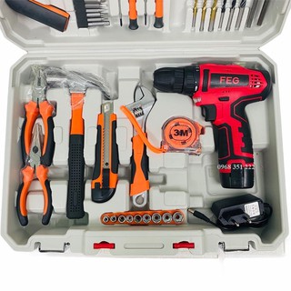 BỘ MÁY KHOAN BẮT VÍT FEG EG-B12CD