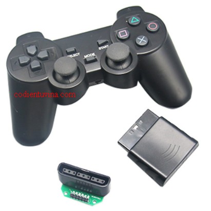 Tay cầm chơi game PS2 không dây